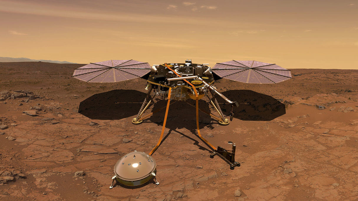 Lolos Teror 7 Menit, InSight Robot NASA Sukses Mendarat di Mars